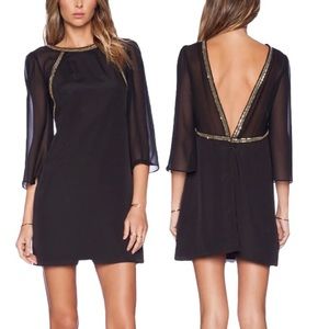 BCBGeneration | Backless Chiffon Dress